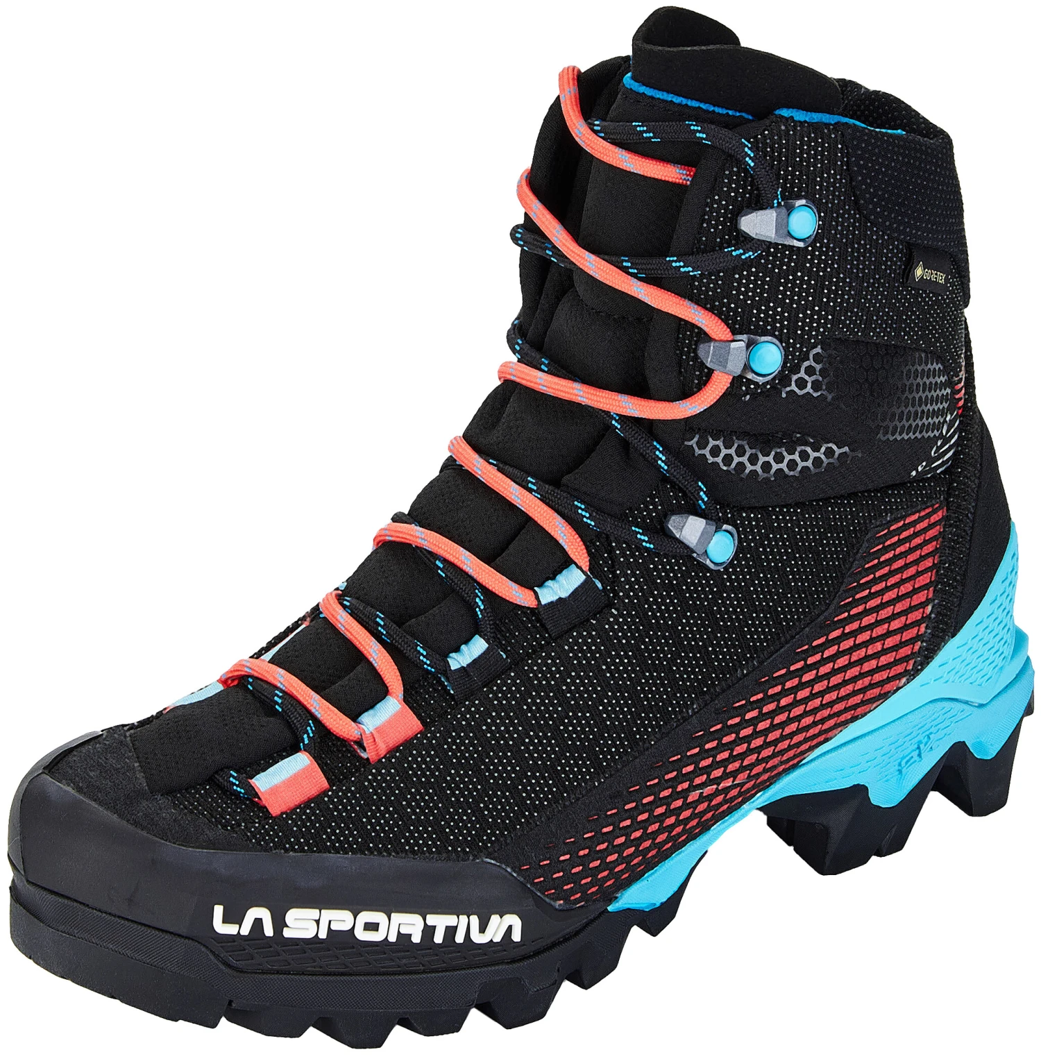 La Sportiva Aequilibrium ST GTX Chaussures Femme, noir/turquoise 2 La Sportiva Aequilibrium ST GTX Chaussures Femme, noir/turquoise – Image 2