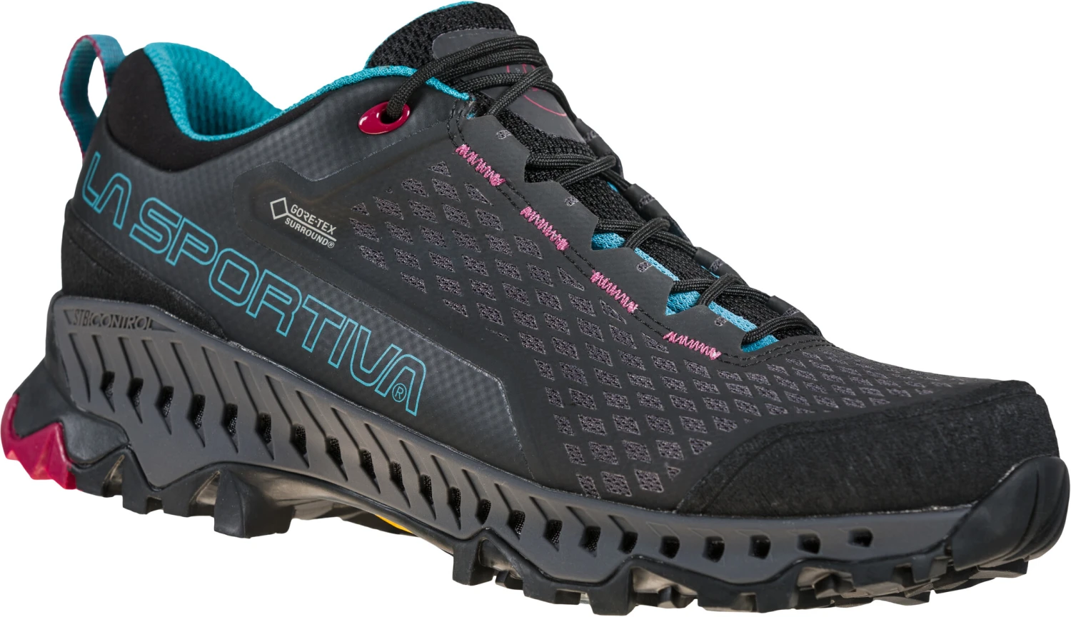 La Sportiva Spire GTX Chaussures Femme, noir/bleu 1 La Sportiva Spire GTX Chaussures Femme, noir/bleu