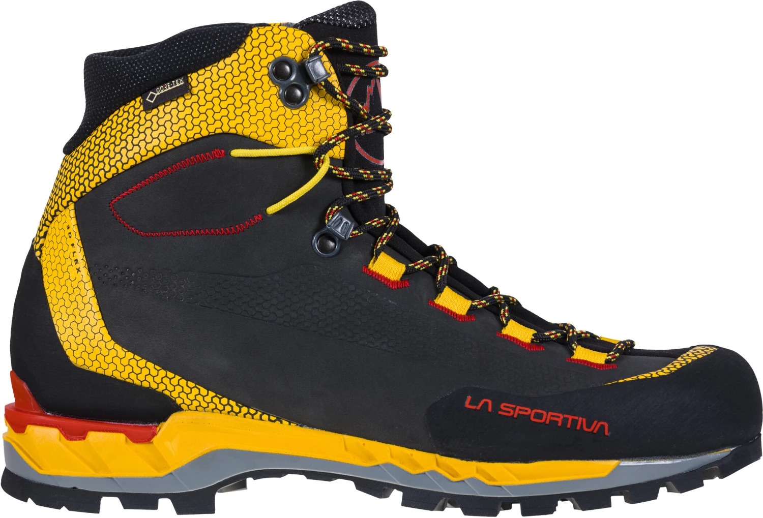 La Sportiva Trango Tech Leather GTX Chaussures Homme, noir/jaune 3 La Sportiva Trango Tech Leather GTX Chaussures Homme, noir/jaune – Image 3