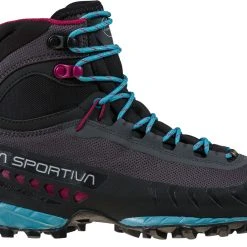 La Sportiva TXS GTX Chaussures Femme, gris/turquoise -Chaussures Soldes Boutique la sportiva txs gtx shoes women carbon topaz 3