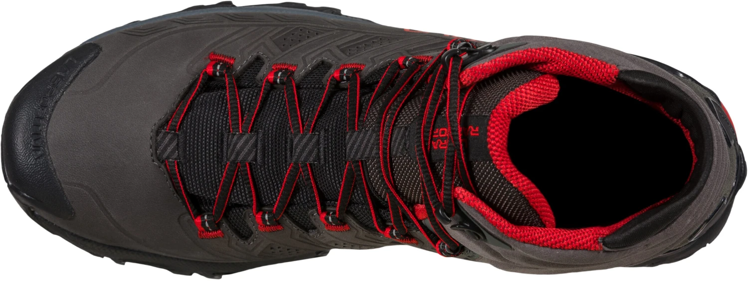 La Sportiva Ultra Raptor II Mid Leather GTX Chaussures Homme, gris/rouge 3 La Sportiva Ultra Raptor II Mid Leather GTX Chaussures Homme, gris/rouge – Image 3