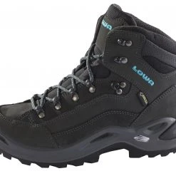 Lowa Renegade GTX Chaussures Mi-Hautes Femme, gris -Chaussures Soldes Boutique lowa renegade gtx mid boots women anthracite turquoise 4 1