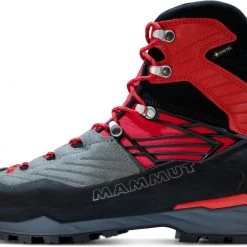 Mammut Kento Pro High GTX Chaussures Homme, noir/rouge
