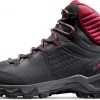 Mammut Nova IV Mid GTX Chaussures Femme, noir/rouge -Chaussures Soldes Boutique mammut nova iv mid gtx shoes women black blood red 1 2