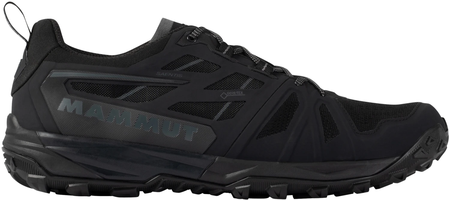 Mammut Saentis Low GTX Chaussures Homme, noir/orange 1 Mammut Saentis Low GTX Chaussures Homme, noir/orange