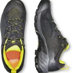 Mammut Sapuen Low GTX Chaussures Homme, noir/rouge -Chaussures Soldes Boutique mammut sapuen low gtx shoes men black dark blazing 5 1