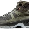 Mammut Sertig II Mid GTX Chaussures Homme, olive/gris -Chaussures Soldes Boutique mammut sertig ii mid gtx shoes men dark tin tin 1 1