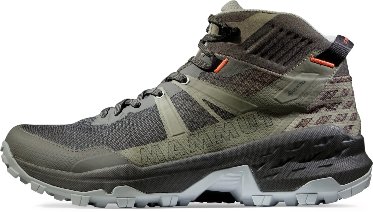 Mammut Sertig II Mid GTX Chaussures Homme, olive/gris 1 Mammut Sertig II Mid GTX Chaussures Homme, olive/gris