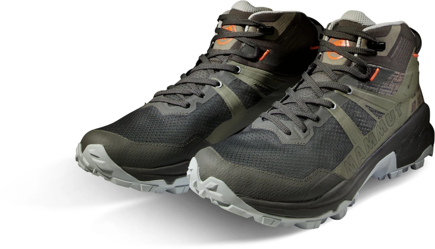 Mammut Sertig II Mid GTX Chaussures Homme, olive/gris 4 Mammut Sertig II Mid GTX Chaussures Homme, olive/gris – Image 4