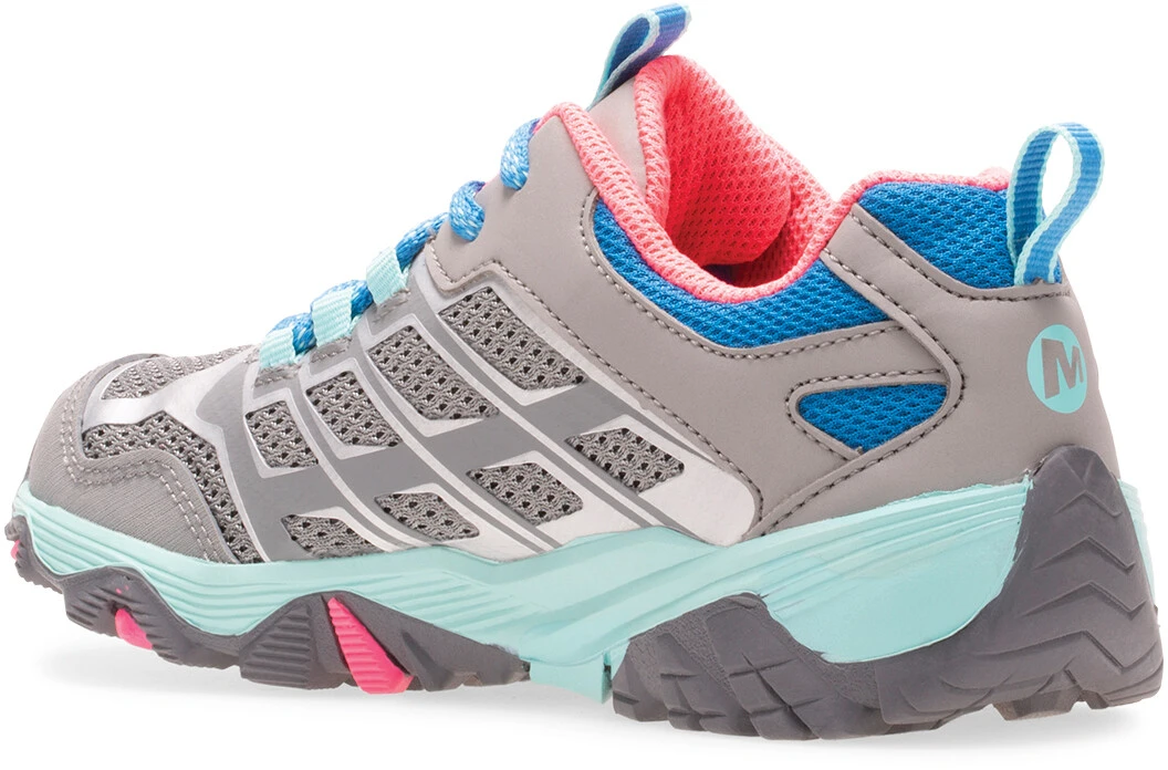 Merrell Moab FST Chaussures Basses Étanche Enfant, bleu 3 Merrell Moab FST Chaussures Basses Étanche Enfant, bleu – Image 3