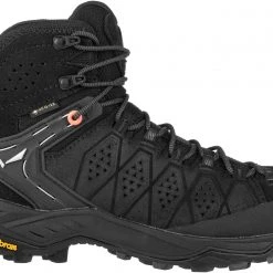SALEWA Alp Trainer 2 GTX Chaussures mi-hautes Femme, vert/noir -Chaussures Soldes Boutique salewa alp trainer 2 gtx mid shoes women black black 5