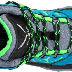 SALEWA Alp Trainer GTX Chaussures mi-hautes Enfant, bleu/noir 6 SALEWA Alp Trainer GTX Chaussures mi-hautes Enfant, bleu/noir -Chaussures Soldes Boutique salewa alp trainer gtx mid shoes kids blue danube fluo green 3