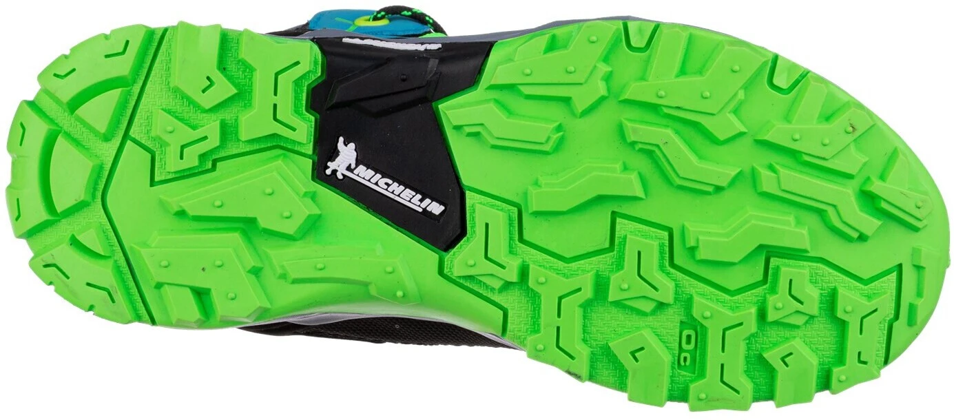 SALEWA Alp Trainer GTX Chaussures mi-hautes Enfant, bleu/vert 4 SALEWA Alp Trainer GTX Chaussures mi-hautes Enfant, bleu/vert – Image 4