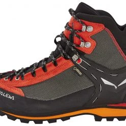 SALEWA Crow GTX Chaussures Homme, gris/jaune -Chaussures Soldes Boutique salewa crow gtx shoes men black papavero 5