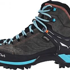 SALEWA MTN Trainer Mid GTX Chaussures Femme, bleu 8 SALEWA MTN Trainer Mid GTX Chaussures Femme, bleu -Chaussures Soldes Boutique salewa mtn trainer mid gtx shoes women magnet viridian green 3