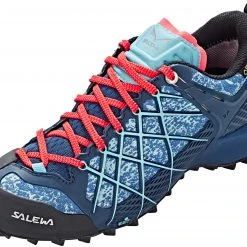 SALEWA Wildfire GTX Chaussures Femme, bleu/turquoise