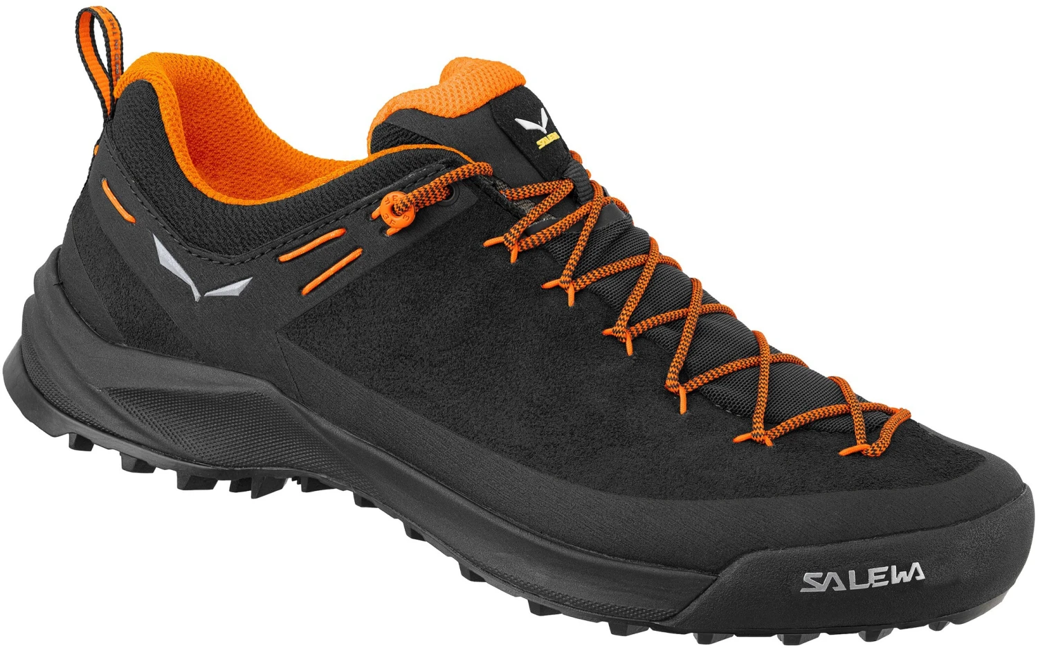 SALEWA Wildfire Chaussures en cuir Homme, noir/orange 1 SALEWA Wildfire Chaussures en cuir Homme, noir/orange