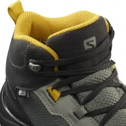 Salomon OUTward CSWP Chaussures Enfant, gris/noir 8 Salomon OUTward CSWP Chaussures Enfant, gris/noir -Chaussures Soldes Boutique salomon outward cswp shoes kids castor gray black arrow wood 3 1