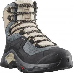 Salomon Quest Element GTX Chaussures Femme, beige/noir -Chaussures Soldes Boutique salomon quest element gtx shoes women ebony rainy day stormy weather 3