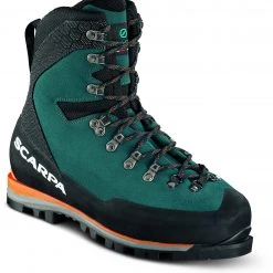 Scarpa Mont Blanc GTX Bottes Homme, Bleu pétrole/noir