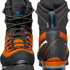 Scarpa Mont Blanc Pro GTX Bottes Homme, noir/orange -Chaussures Soldes Boutique scarpa mont blanc pro gtx stiefel herren tonic 3