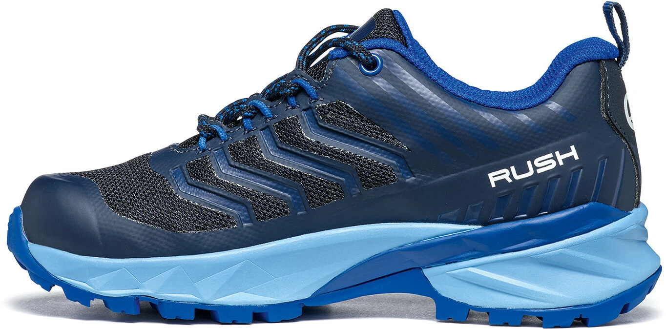 Scarpa Rush GTX Chaussures Enfant, bleu/orange 2 Scarpa Rush GTX Chaussures Enfant, bleu/orange – Image 2