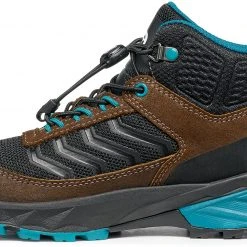 Scarpa Rush Mid S GTX Chaussures Enfant, marron/noir 8 Scarpa Rush Mid S GTX Chaussures Enfant, marron/noir -Chaussures Soldes Boutique scarpa rush mid s gtx shoes kids dark brown ottanio 3