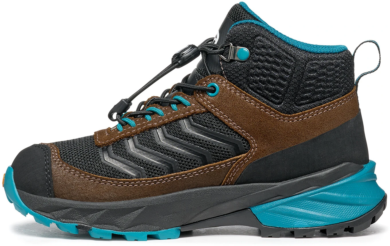 Scarpa Rush Mid S GTX Chaussures Enfant, marron/noir 3 Scarpa Rush Mid S GTX Chaussures Enfant, marron/noir – Image 3