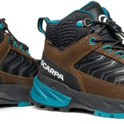 Scarpa Rush Mid S GTX Chaussures Enfant, marron/noir 9 Scarpa Rush Mid S GTX Chaussures Enfant, marron/noir -Chaussures Soldes Boutique scarpa rush mid s gtx shoes kids dark brown ottanio 4