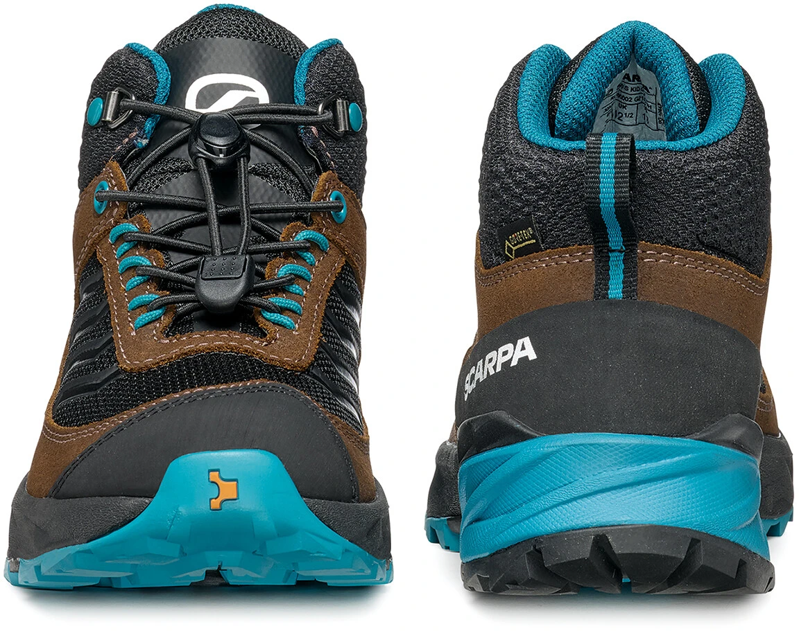 Scarpa Rush Mid S GTX Chaussures Enfant, marron/noir 5 Scarpa Rush Mid S GTX Chaussures Enfant, marron/noir – Image 5
