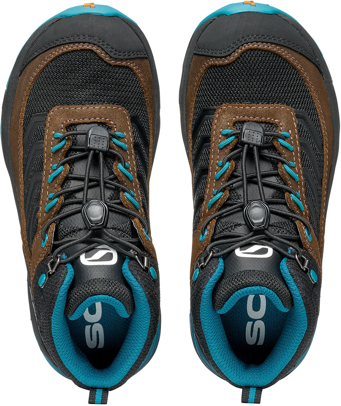 Scarpa Rush Mid S GTX Chaussures Enfant, marron/noir 6 Scarpa Rush Mid S GTX Chaussures Enfant, marron/noir – Image 6