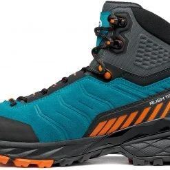Scarpa Rush Trek GTX Chaussures Homme, noir/bleu -Chaussures Soldes Boutique scarpa rush trek gtx shoes men pagoda blue mango 4