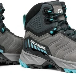 Scarpa Rush Trek GTX Chaussures Femme, gris/bleu 9 Scarpa Rush Trek GTX Chaussures Femme, gris/bleu -Chaussures Soldes Boutique scarpa rush trek gtx shoes women midgray aqua 4