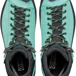 Scarpa Zodiac Tech GTX Chaussures Femme, turquoise/noir -Chaussures Soldes Boutique scarpa zodiac tech gtx shoes women green blue 4