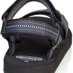 SOURCE Classic Chaussures Homme, noir 7 SOURCE Classic Chaussures Homme, noir -Chaussures Soldes Boutique source classic sandals men chess black 4