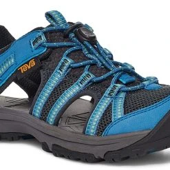 Teva Manatee Sandales Enfant, bleu/noir