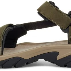 Teva Terra Fi 5 Universal Sandales en cuir Homme, marron -Chaussures Soldes Boutique teva terra fi 5 universal leather sandals men dark olive 3