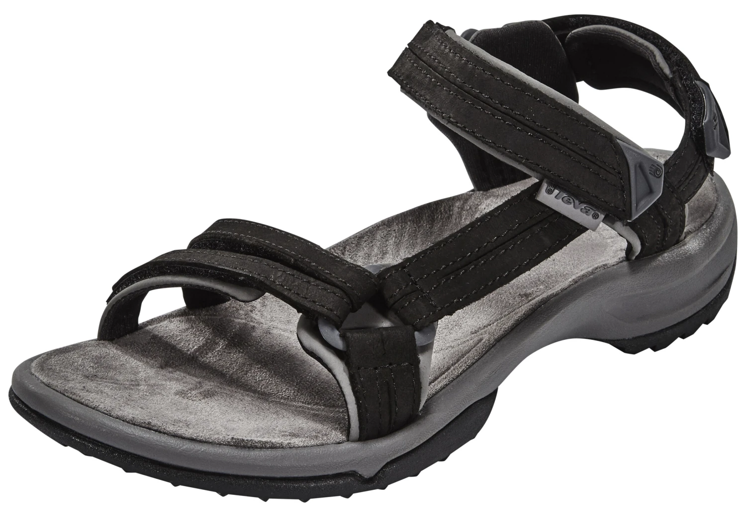 Teva Terra Fi Lite Claquettes en cuir Femme, noir 1 Teva Terra Fi Lite Claquettes en cuir Femme, noir