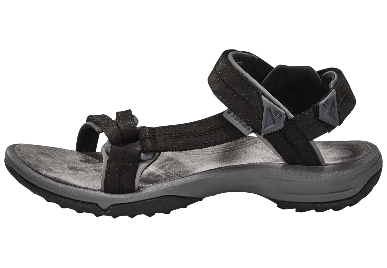 Teva Terra Fi Lite Claquettes en cuir Femme, noir 5 Teva Terra Fi Lite Claquettes en cuir Femme, noir – Image 5