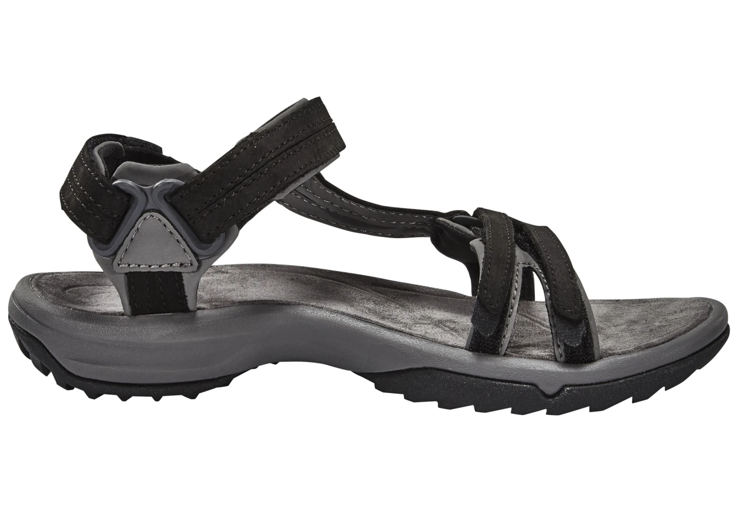 Teva Terra Fi Lite Claquettes en cuir Femme, noir 6 Teva Terra Fi Lite Claquettes en cuir Femme, noir – Image 6