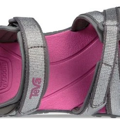 Teva Tirra Sandales Enfant, argent/rose -Chaussures Soldes Boutique teva tirra sandals youth silver magenta 5