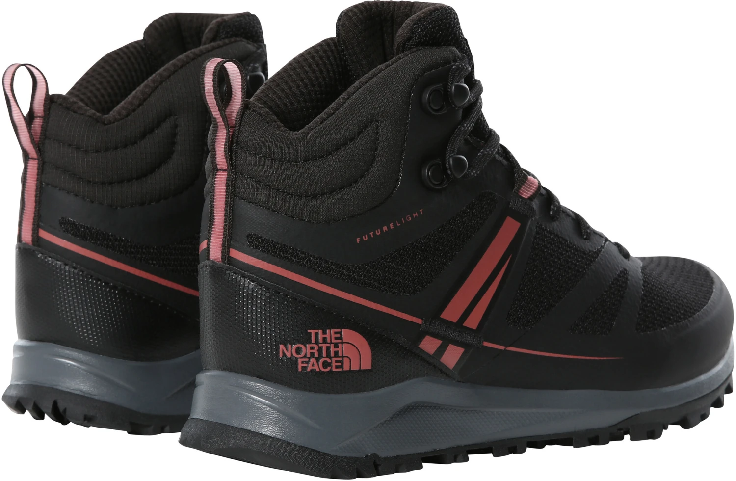 The North Face Litewave FutureLight Chaussures mi-hautes Femme, noir/rose 2 The North Face Litewave FutureLight Chaussures mi-hautes Femme, noir/rose – Image 2