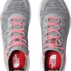 The North Face Vectiv Escape Chaussures Femme, gris/rouge 7 The North Face Vectiv Escape Chaussures Femme, gris/rouge -Chaussures Soldes Boutique the north face vectiv escape shoes women microchip grey fiesta red 3 2