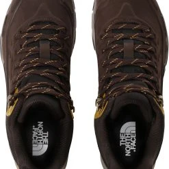 The North Face Vectiv Exploris FutureLight Chaussures mi-hautes en cuir Homme, vert/gris -Chaussures Soldes Boutique the north face vectiv exploris futurelight mid leather shoes men deep brown tnf black 3