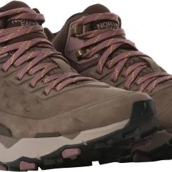 The North Face Vectiv Exploris FutureLight Chaussures mi-hautes en cuir Femme, gris/violet