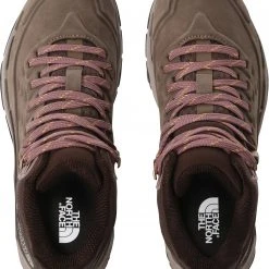 The North Face Vectiv Exploris FutureLight Chaussures mi-hautes en cuir Femme, gris/violet -Chaussures Soldes Boutique the north face vectiv exploris futurelight mid leather shoes women bipartisan brown coffee brown 3 2