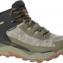 The North Face Vectiv Exploris FutureLight Chaussures mi-hautes Homme, noir/gris -Chaussures Soldes Boutique the north face vectiv exploris futurelight mid shoes men military olive cloud camo wash print tnf black 4 1