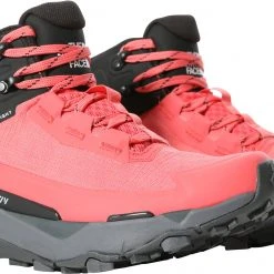 The North Face Vectiv Exploris FutureLight Chaussures mi-hautes Femme, rouge/noir