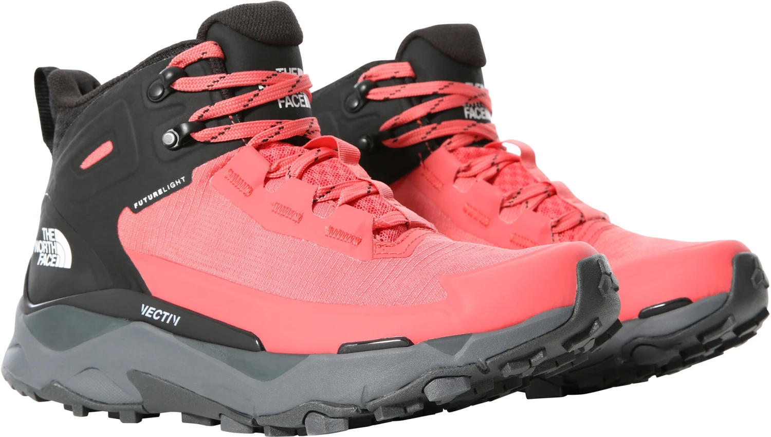 The North Face Vectiv Exploris FutureLight Chaussures mi-hautes Femme, rouge/noir 1 The North Face Vectiv Exploris FutureLight Chaussures mi-hautes Femme, rouge/noir