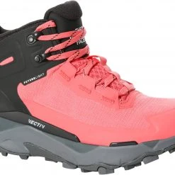 The North Face Vectiv Exploris FutureLight Chaussures mi-hautes Femme, gris/turquoise -Chaussures Soldes Boutique the north face vectiv exploris futurelight mid shoes women fiesta red tnf black 5
